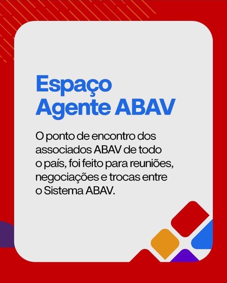Espaço Agente ABAV: o ponto de encontro dos associados ABAV de todo o país, feito para reuniões, negociações e trocas entre o Sistema ABAV.